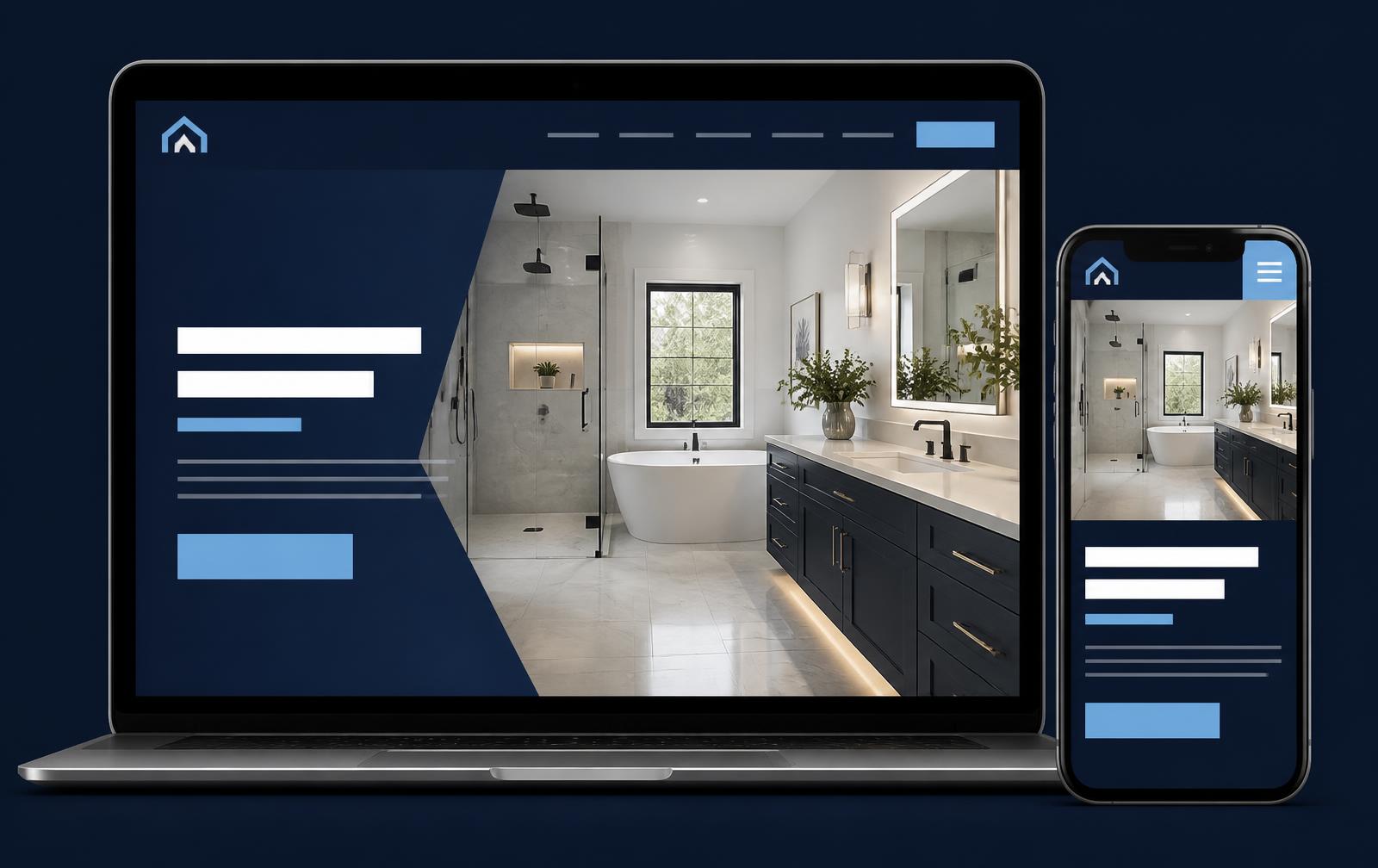Mockup of the new RenoBim website
